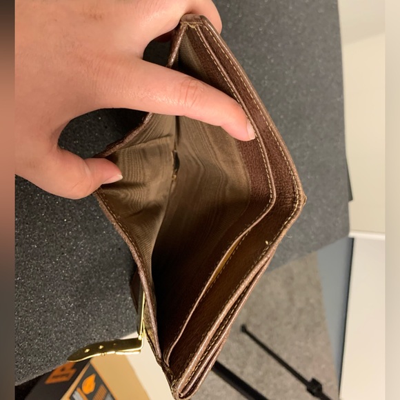 Gucci Authentic vintage  brown leather bifold wallet - Picture 5 of 15